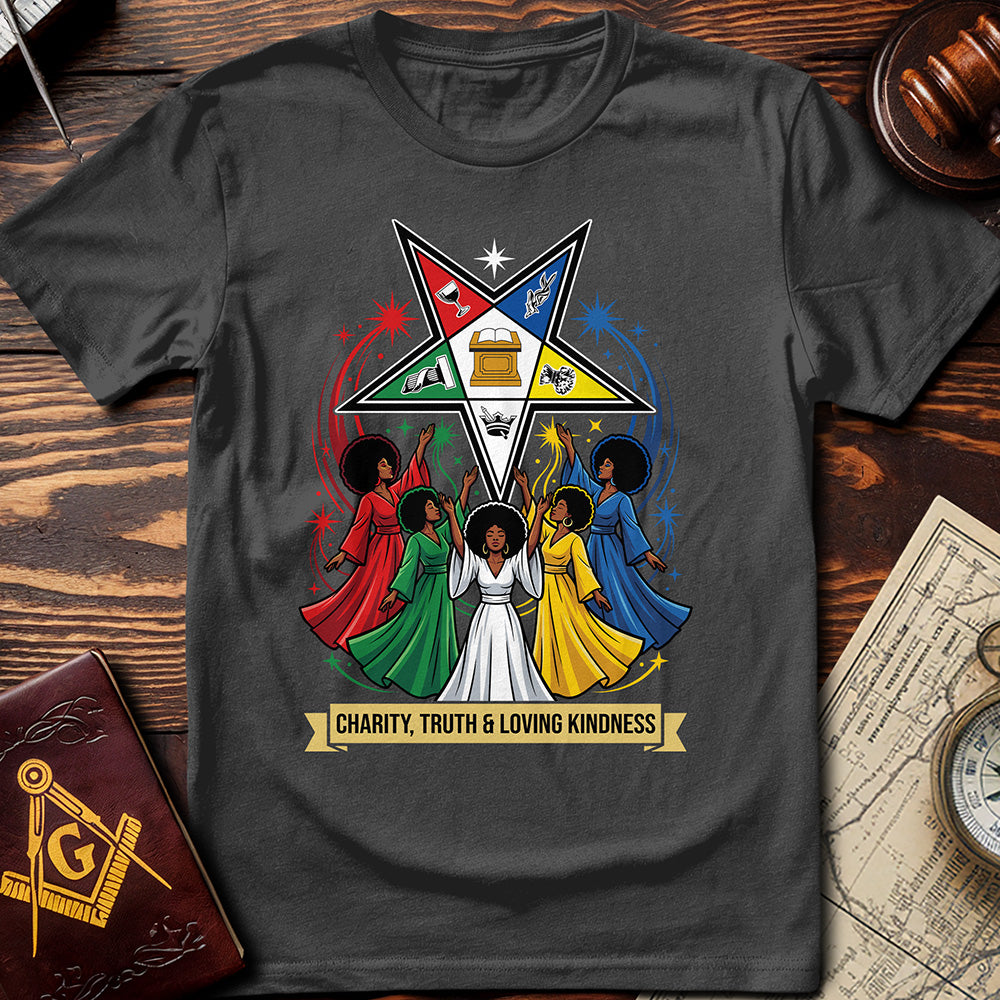 OES Charity, Truth & Loving Kindness T-Shirt