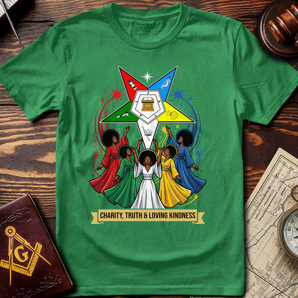 OES Charity, Truth & Loving Kindness T-Shirt