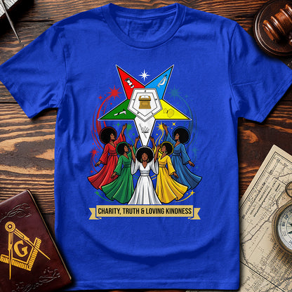 OES Charity, Truth & Loving Kindness T-Shirt
