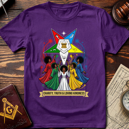 OES Charity, Truth & Loving Kindness T-Shirt