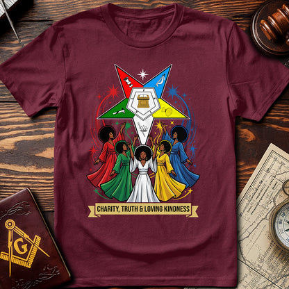 OES Charity, Truth & Loving Kindness T-Shirt
