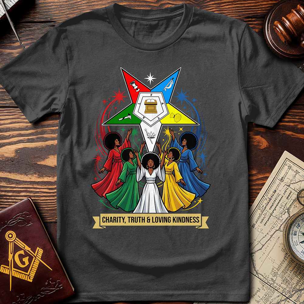 OES Charity, Truth & Loving Kindness T-Shirt