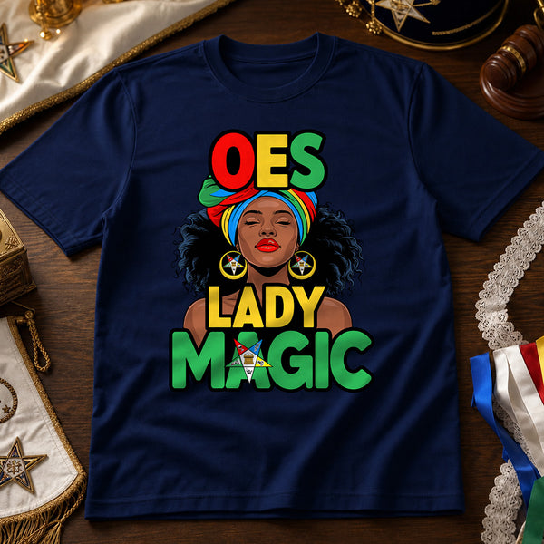 OES Lady Magic Masonic T-Shirt