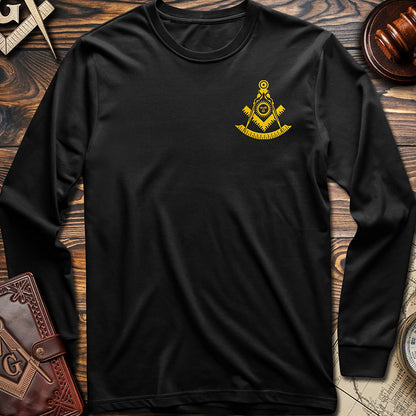 Past Master Embroidered Long Sleeve Shirt