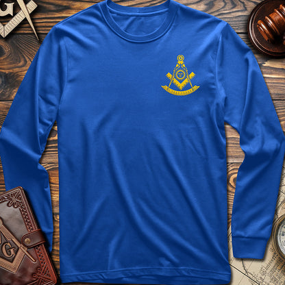 Past Master Embroidered Long Sleeve Shirt