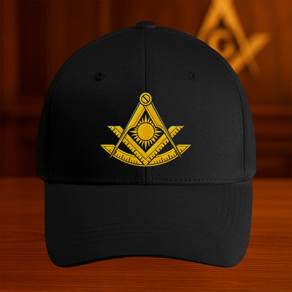 Past Master Masonic Hat - Embroidered