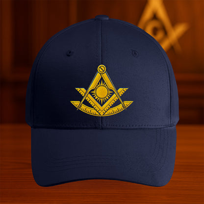 Past Master Masonic Hat - Embroidered