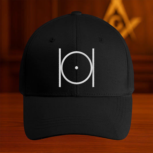Point within A Circle Hat - Embroidered