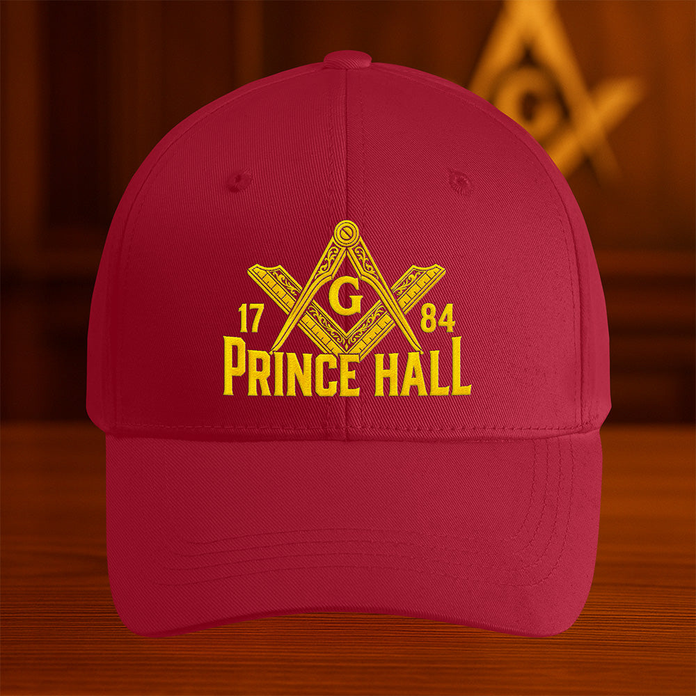 Prince Hall Hat - Embroidered