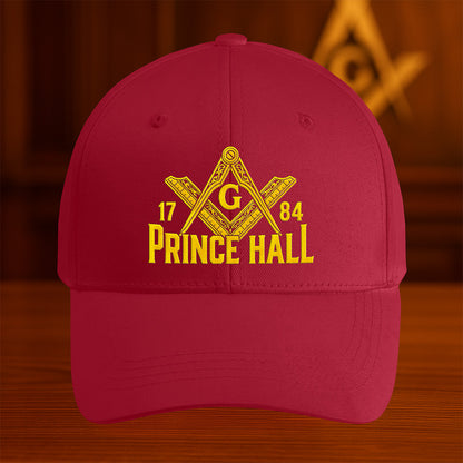 Prince Hall Hat - Embroidered
