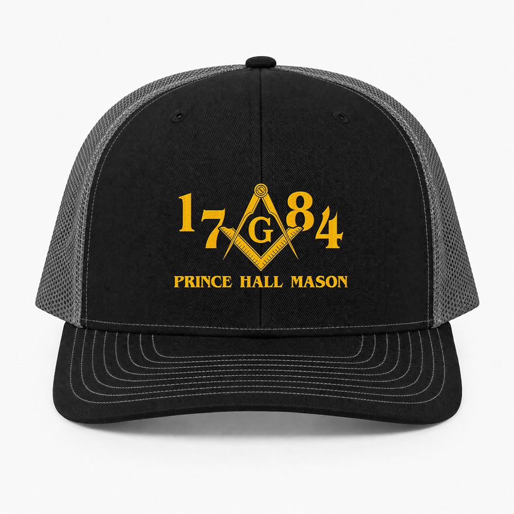 Prince Hall Trucker Hat - Embroidered