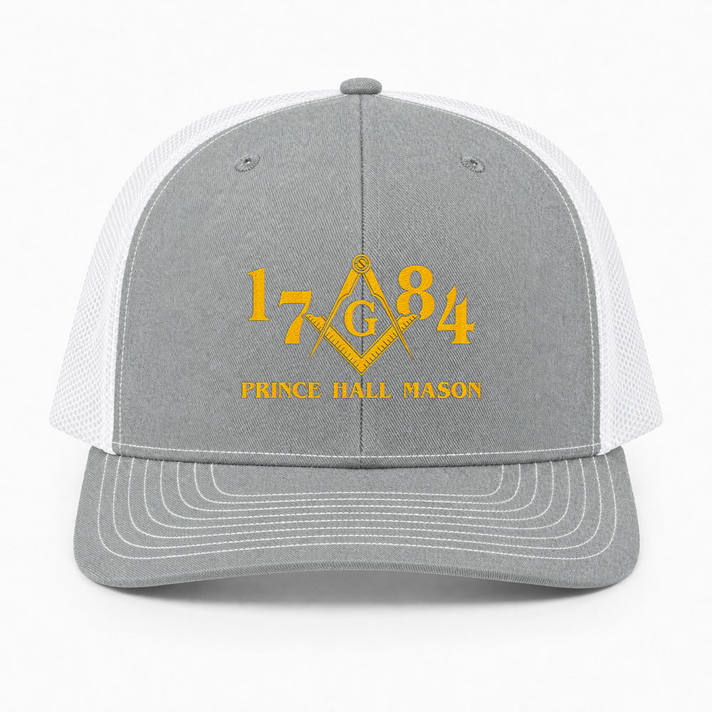 Prince Hall Trucker Hat - Embroidered