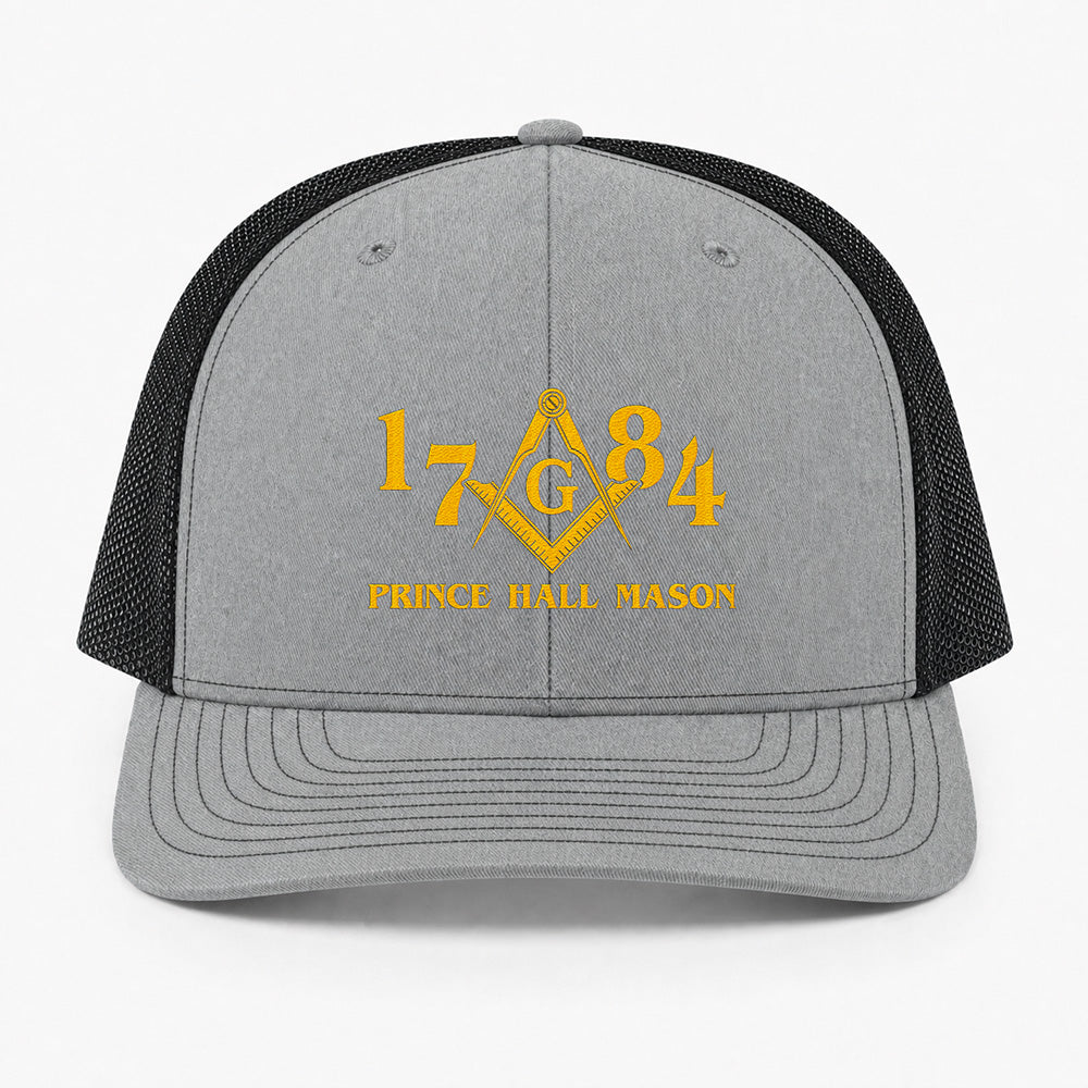 Prince Hall Trucker Hat - Embroidered