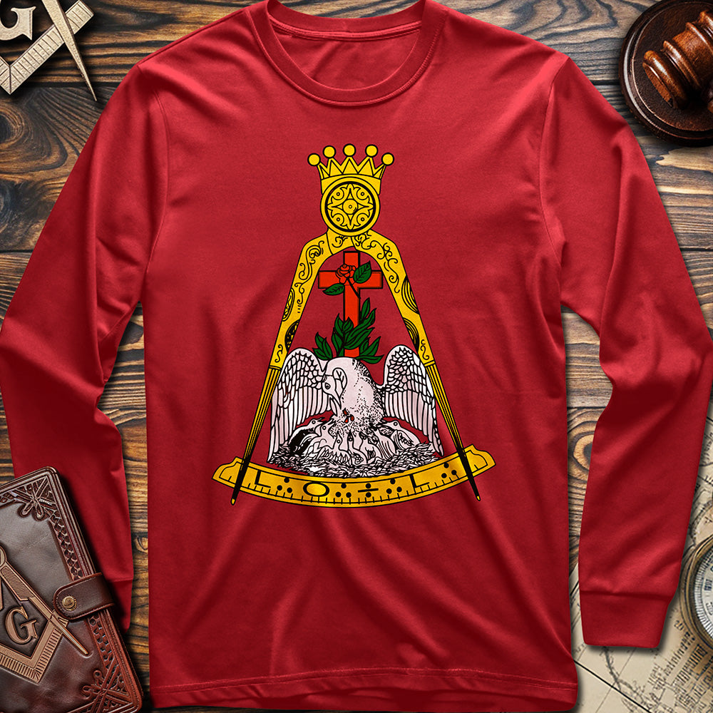 Rose Croix Scottish Rite Long Sleeve