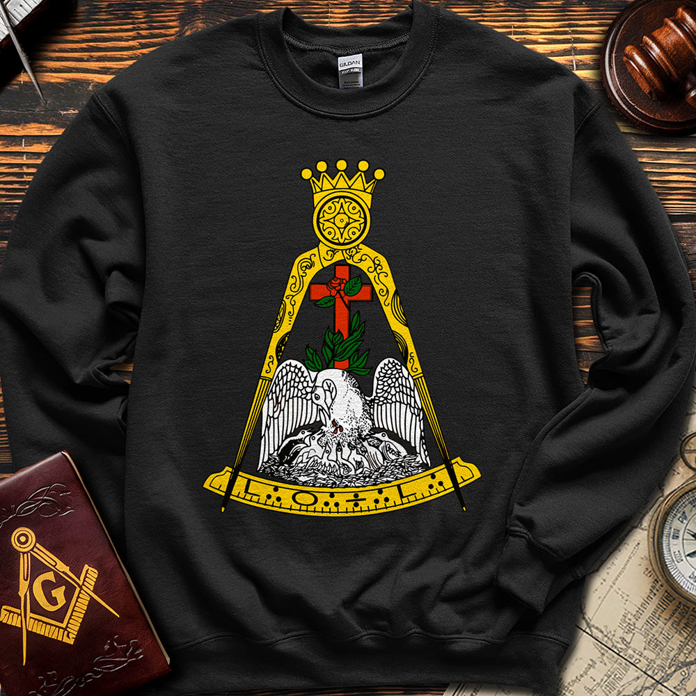 Rose Croix Scottish Rite Sweatshirt