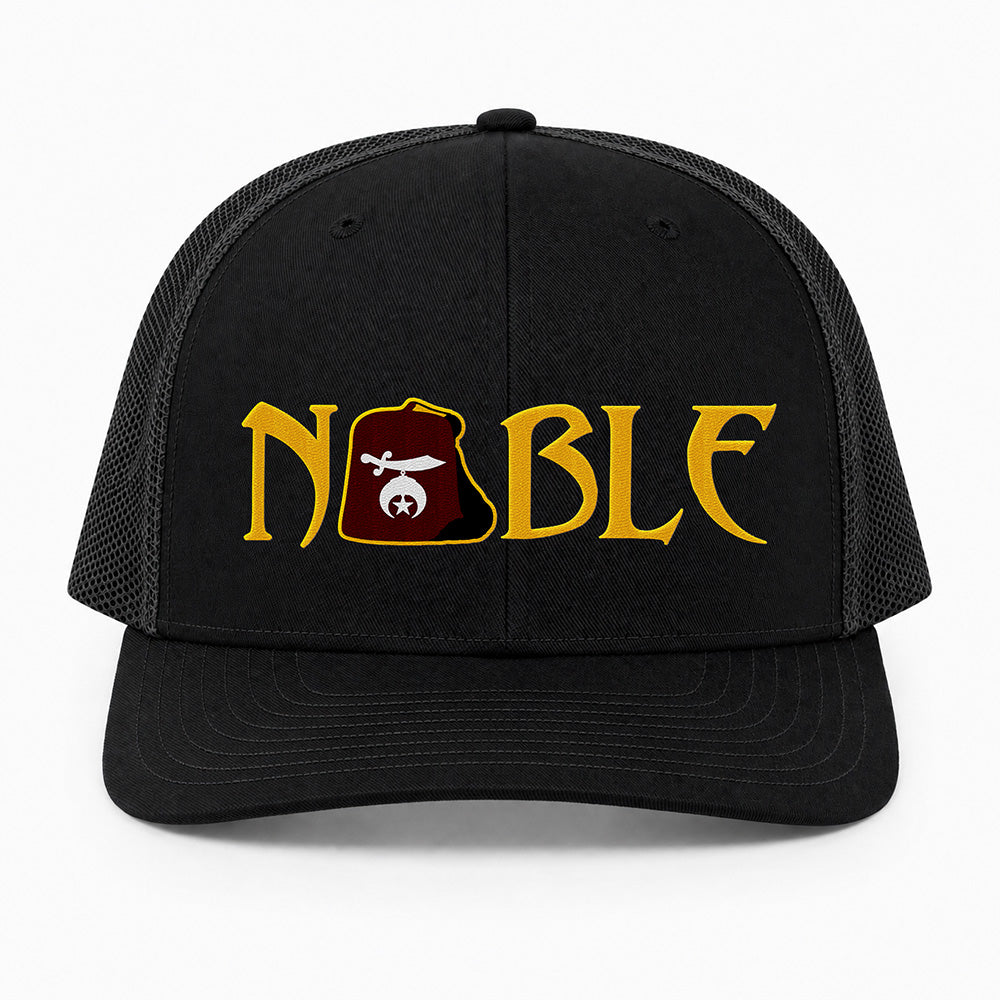 Shriner Noble Trucker Hat - Embroidered