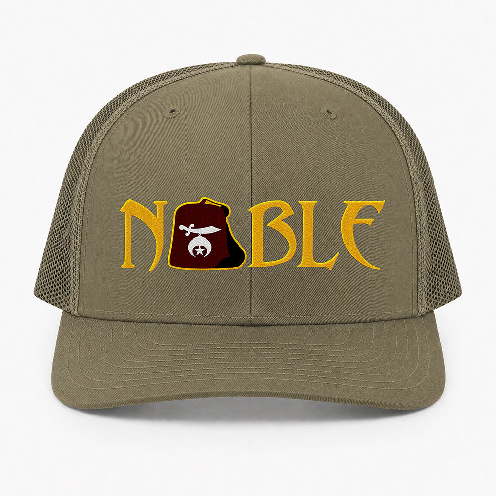 Shriner Noble Trucker Hat - Embroidered