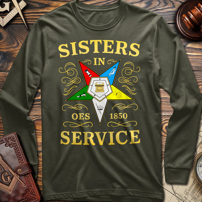 Sisters In Service OES Long Sleeve