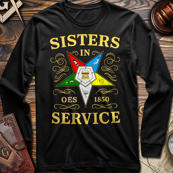 Sisters In Service OES Long Sleeve
