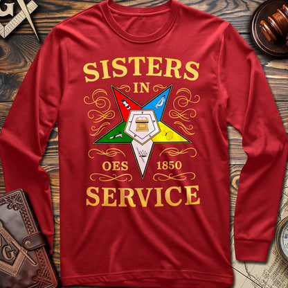 Sisters In Service OES Long Sleeve