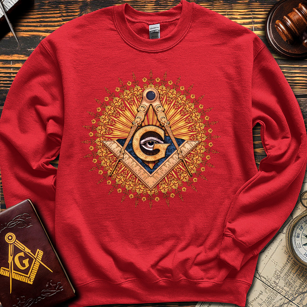 Square & Compass Eye of Providence - Sweatshirt