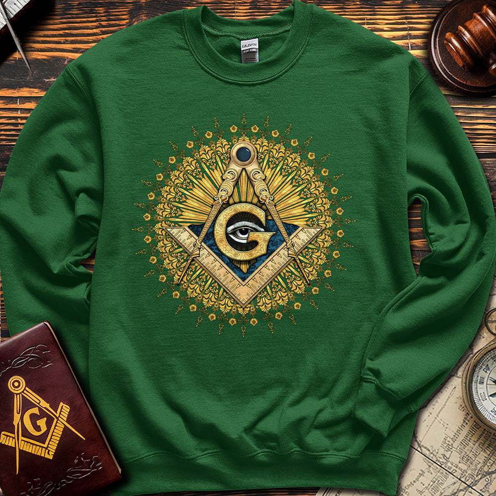 Square & Compass Eye of Providence - Sweatshirt