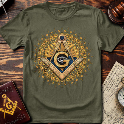 Square & Compass Eye of Providence T-Shirt