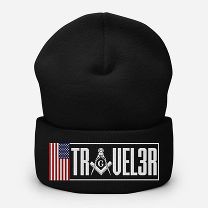 Traveler Masonic Beanie - Embroidered