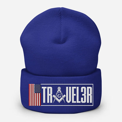 Traveler Masonic Beanie - Embroidered