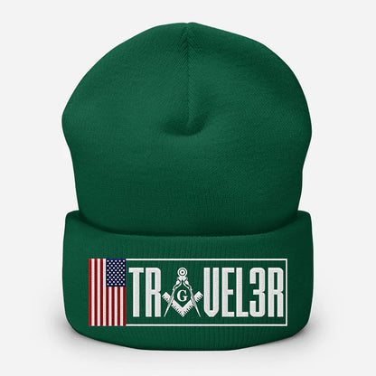 Traveler Masonic Beanie - Embroidered