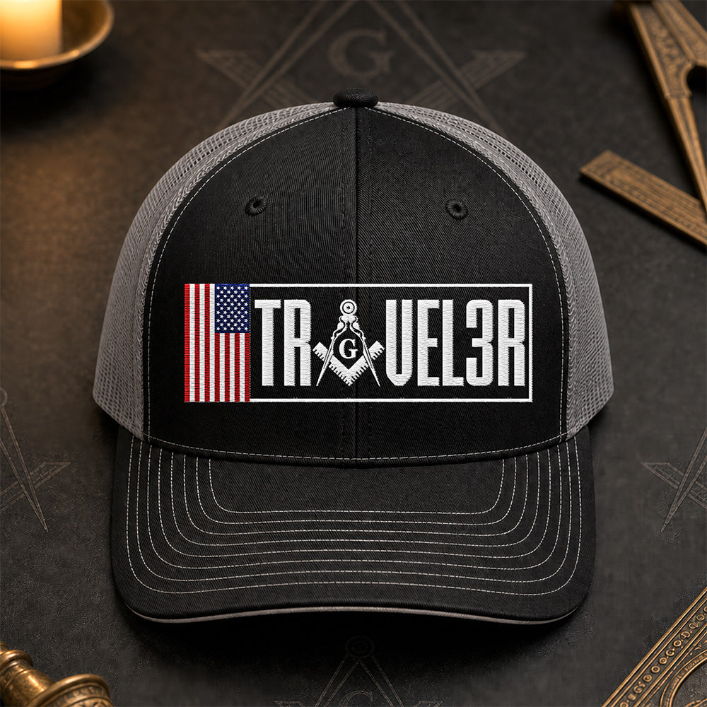 Traveler Trucker Hat - Embroidered