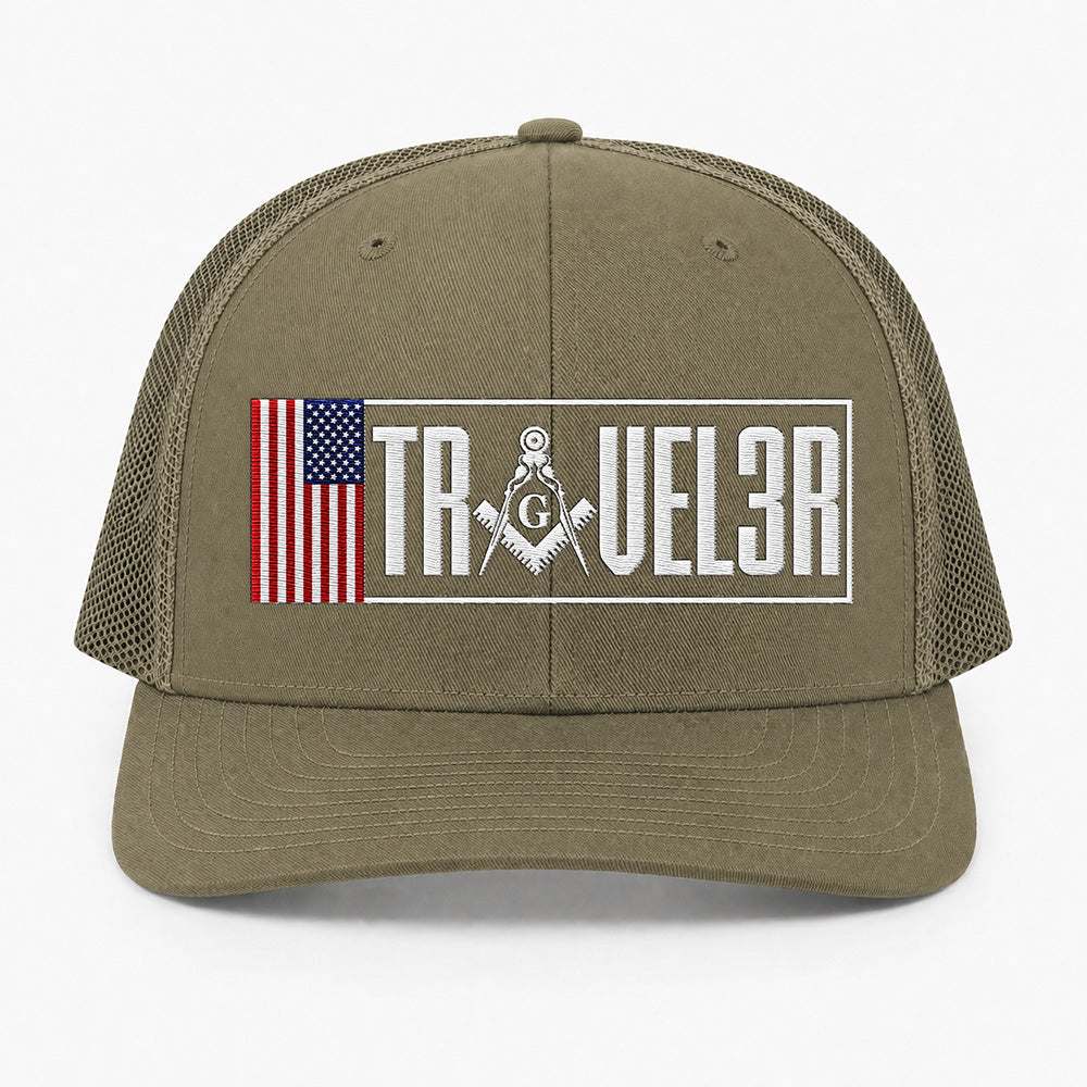 Traveler Trucker Hat - Embroidered