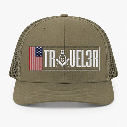 Traveler Trucker Hat - Embroidered