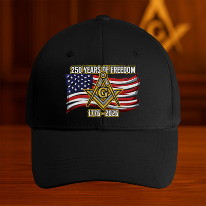 USA 250th Anniversary Masonic Hat