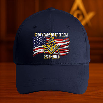 USA 250th Anniversary Masonic Hat