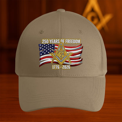 USA 250th Anniversary Masonic Hat