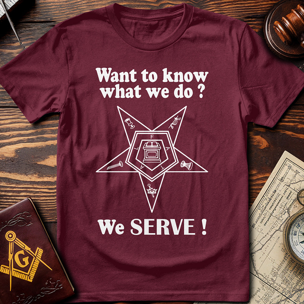 OES T-Shirt - We Serve!