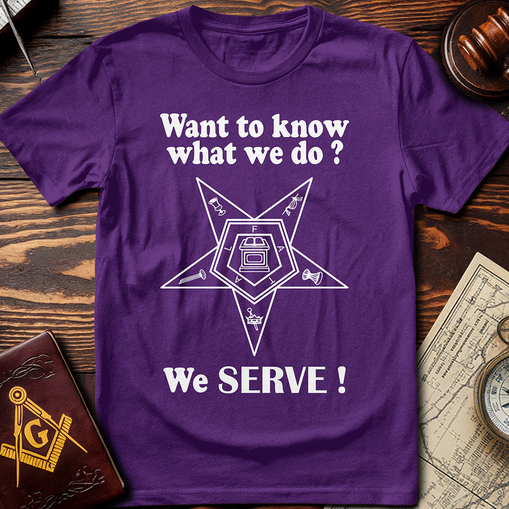 OES T-Shirt - We Serve!