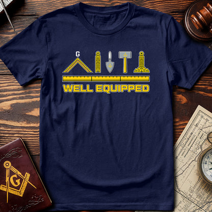 Well Equipped Masonic T-Shirt