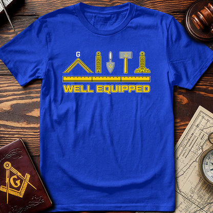 Well Equipped Masonic T-Shirt