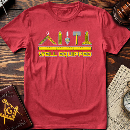 Well Equipped Masonic T-Shirt