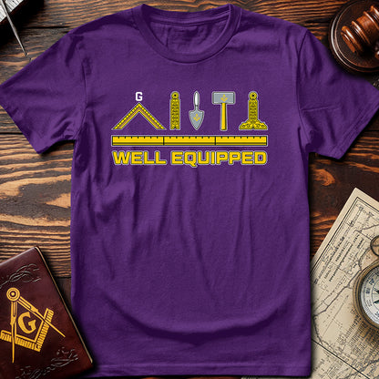 Well Equipped Masonic T-Shirt