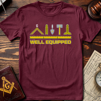 Well Equipped Masonic T-Shirt