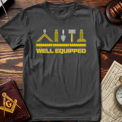 Well Equipped Masonic T-Shirt