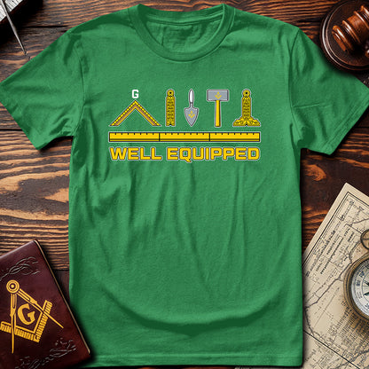 Well Equipped Masonic T-Shirt
