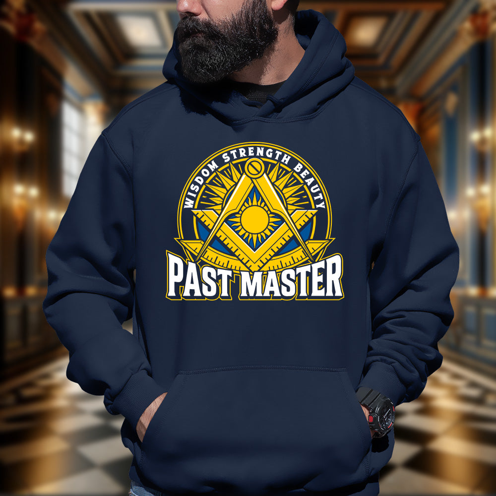 Wisdom Strength Beauty Past Master Hoodie