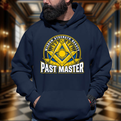 Wisdom Strength Beauty Past Master Hoodie