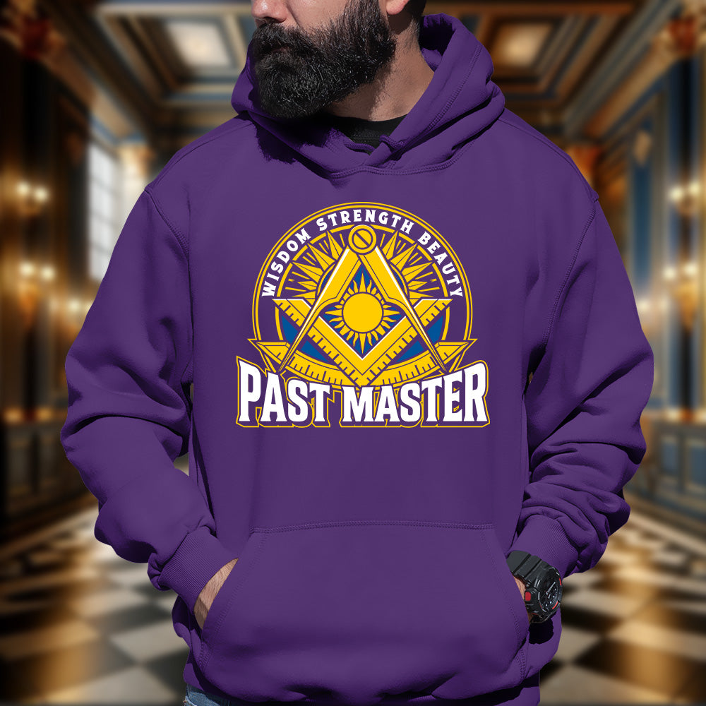 Wisdom Strength Beauty Past Master Hoodie
