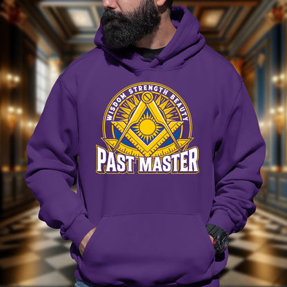 Wisdom Strength Beauty Past Master Hoodie