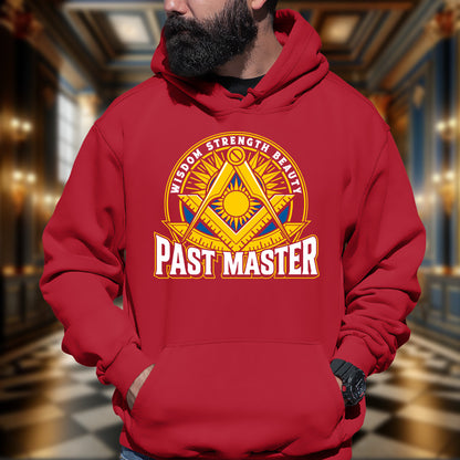 Wisdom Strength Beauty Past Master Hoodie